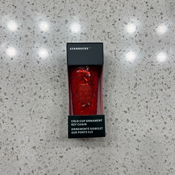 Starbucks Accessories - New with box Starbucks red cold cup ornament key chain 2023-2024 launch